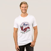 Durstiger Hummer T-Shirt Tri-Blend Shirt (Vorderseite voll)