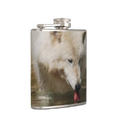 Durstiger Wolf Flachmann (Rechts)