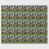 Durstiges Fleckvieh Geschenkpapier (Flach)