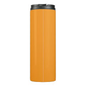 Durstlöscher Orange Thermosbecher (Rückseite)