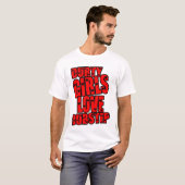 DURTY MÄDCHEN-LIEBE DUBSTEP T-Shirt (Vorne ganz)