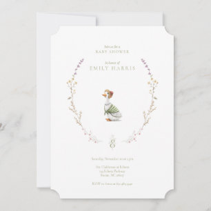 Dusch-Einladung - Märchenbuch-Rosa Einladung