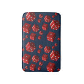 Duschbad in Dickblau Badematte (Vorderseite Vertikal)