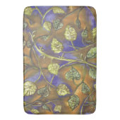 Duschbadematte mit abgerundeten Blätter Badematte (Vorderseite Vertikal)