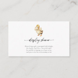 Duschdusche für Wasserfarben Begleitkarte