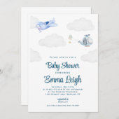 Duschdusche Party Einladung (Vorne/Hinten)