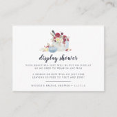 Duschduschkarte für den Autumn Pumpkin Display Begleitkarte (Vorderseite)