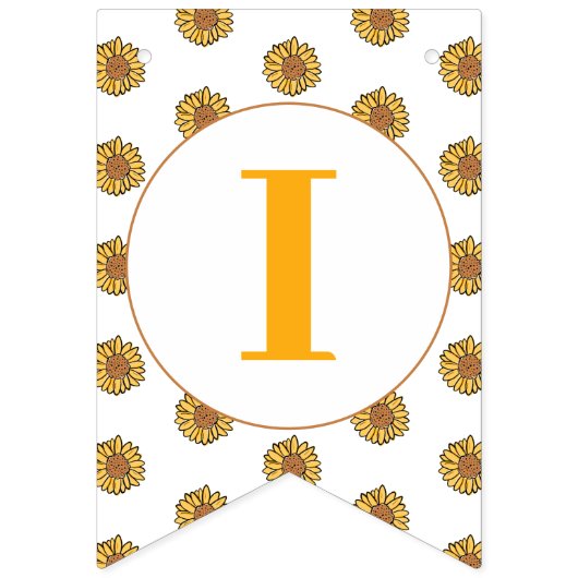 Dusche aus farbenfrohen Kürbiskuchen Wimpelkette (Dritte Fahne)