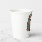 Dusche aus farbenfrohen Wäldern Pappbecher (Rechts)