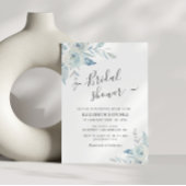 Dusche aus staubblauer Blüte Einladung