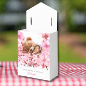 Dusche aus weichem Blumenstrauß Teddy Bear Baby Geschenkschachtel