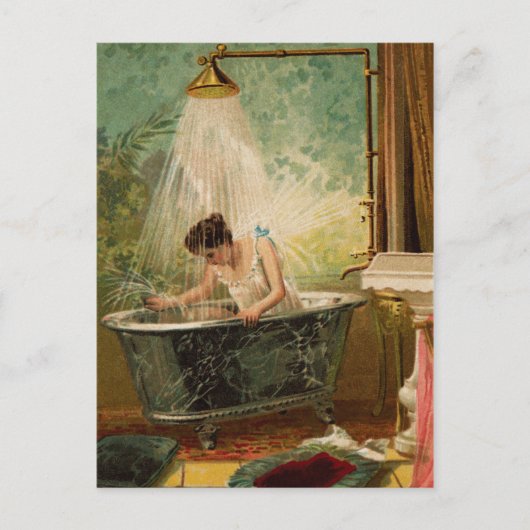 Dusche der Bride Postkarte (Vorderseite)