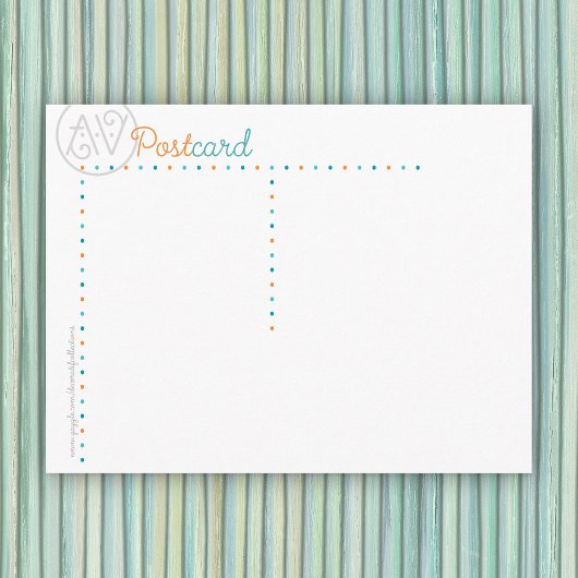 Dusche der Bride Postkarte