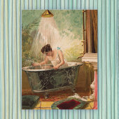 Dusche der Bride Postkarte