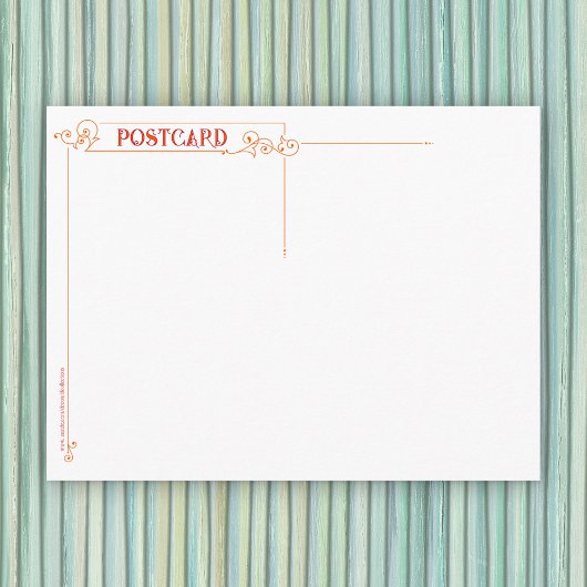 Dusche der Bride Postkarte