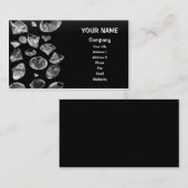 Dusche der Diamanten Visitenkarte (Vorne/Hinten)