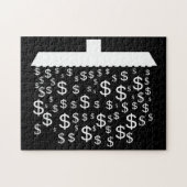 Dusche der Dollar-Zeichen ($) Puzzle (Horizontal)