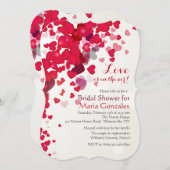 Dusche der Liebe Einladung (Vorne/Hinten)