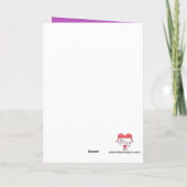 Dusche der Obdachlosen mit Liebe: Leere Karte (Rückseite)