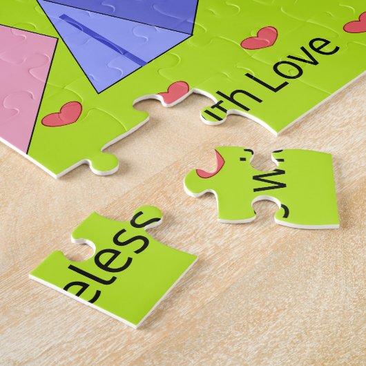 Dusche der Obdachlosen mit Liebe Puzzle (Seite)