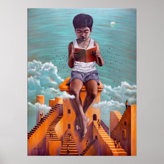 Dusche der Weisheit Poster (Vorne)