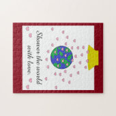 Dusche der Welt mit Liebe: Puzzle (Horizontal)