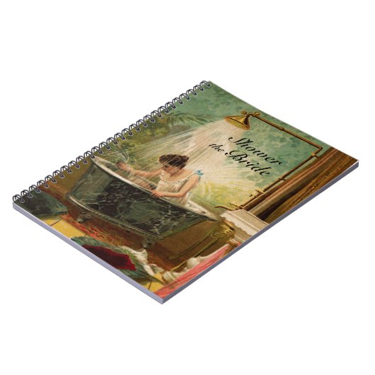 Dusche des Bridge-Notebooks Notizblock (Linke Seite)