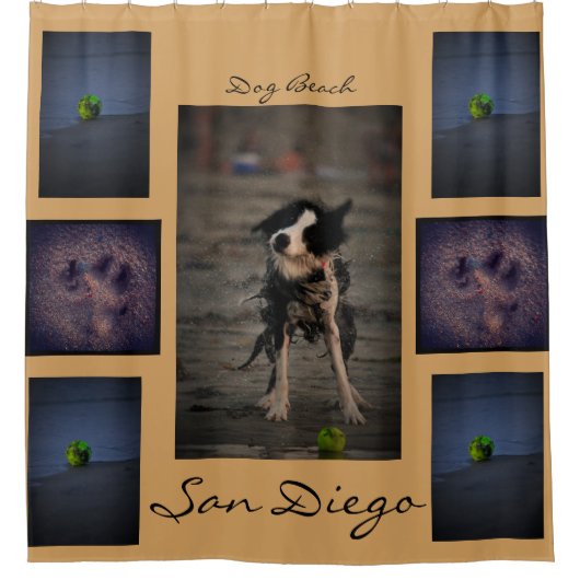 Dusche Duschvorhang (Vorderseite)