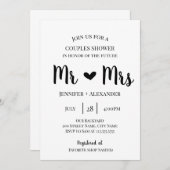 Dusche Einladung (Vorne/Hinten)