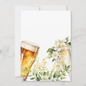 Dusche für Blasen und Brause Einladung (Rückseite)