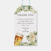 Dusche für Blasen und Brause Geschenkanhänger (Vorderseite)