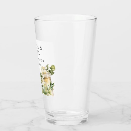 Dusche für Blasen und Brause Glas (Links)