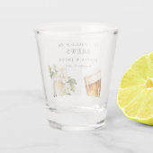 Dusche für Blasen und Brause Schnapsglas (Rückseite)