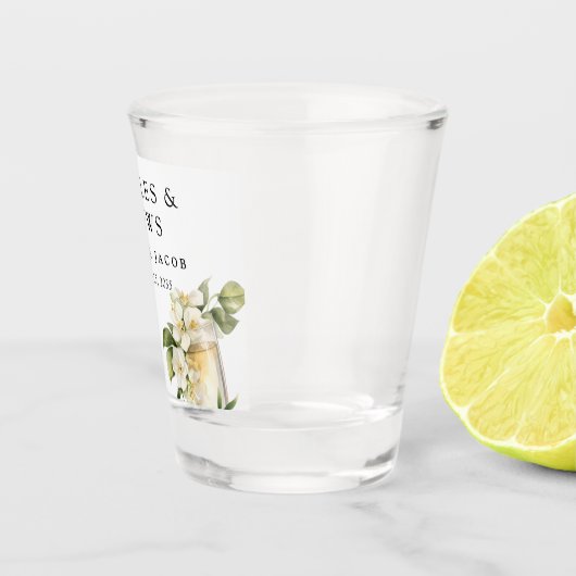 Dusche für Blasen und Brause Schnapsglas (Rechts)