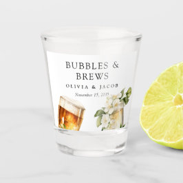 Dusche für Blasen und Brause Schnapsglas