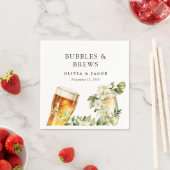 Dusche für Blasen und Brause Serviette (Beispiel)