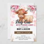 Dusche für das Baby Einladung (Vorderseite)