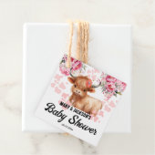 Dusche für das Baby Geschenkanhänger (Beispiel)