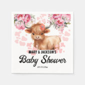 Dusche für das Baby Serviette (Vorderseite)