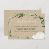 Dusche für die weibliche Dusche Begleitkarte (Vorne/Hinten)