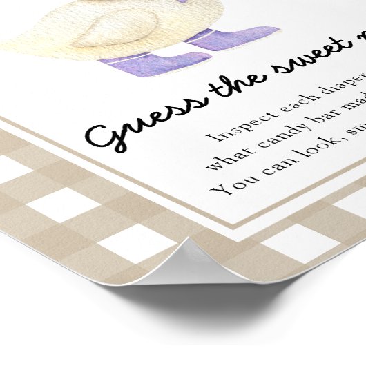 Dusche für Enten - Raten Sie mal, das süße Chaos Poster (Ecke)