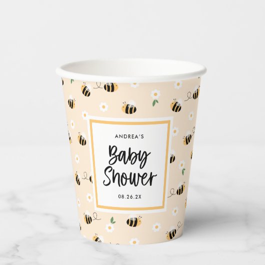 Dusche für Hummel Pappbecher (Vorderseite)