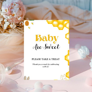 Dusche für Hummeln Babydusche Gefälligkeitszeichen Sockelschild