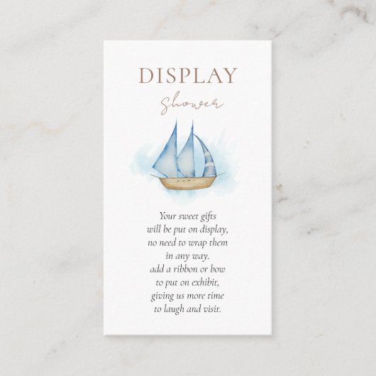 Dusche für Kinderdusche Begleitkarte (Vorderseite)