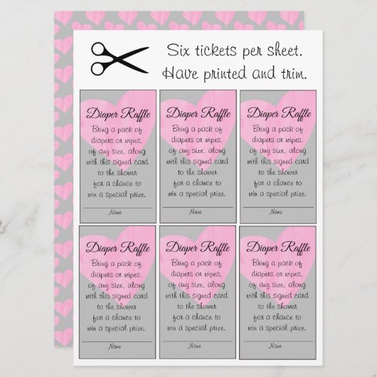 Dusche für kleine Mädchen Einladung (Vorne/Hinten)