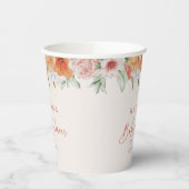 Dusche für Mädchen im Springbrunnen Pappbecher (Links)