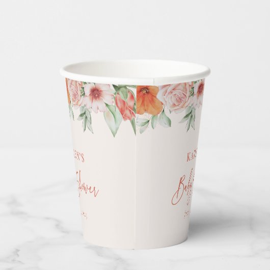 Dusche für Mädchen im Springbrunnen Pappbecher (Rechts)