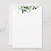 Dusche für moderne Paare Einladung (Rückseite)