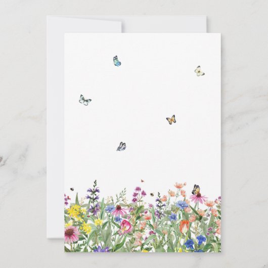 Dusche für Wasserfarben Einladung (Rückseite)