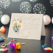 Dusche Ihre Liebe Dankeskarte